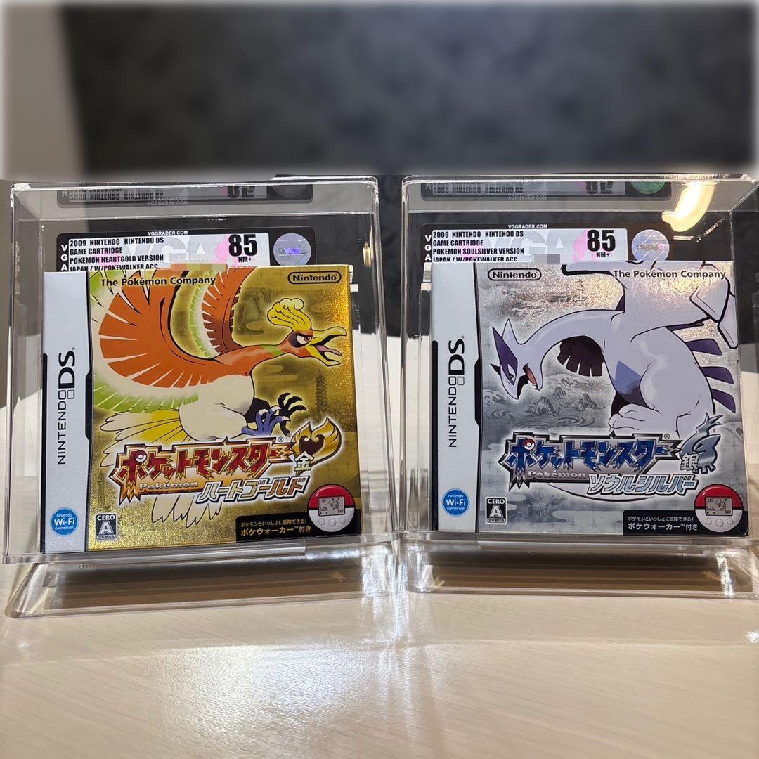 新品未開封 VGA鑑定品 新品未開封 ポケモン ハートゴールド ソウル