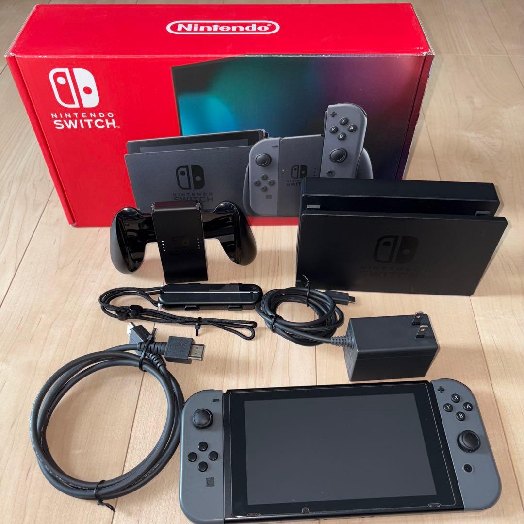 Nintendo Switch 本体 グレー 新モデル Amazon.co.jp: Nintendo Switch 本体 (ニンテンドースイッチ) Joy-Con