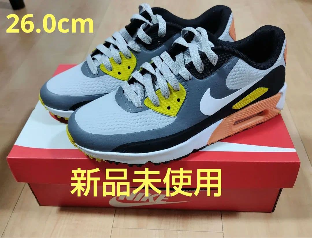 NIKE エアマックス90ゴルフシューズ 26.0㎝　新品未使用　販売終了モデル NIKE/ナイキ】完売品 限定ゴルフシューズ 26 0cm エア マックス 90