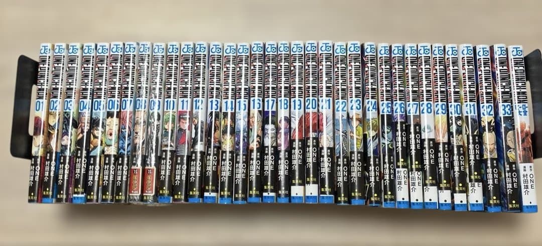 初版帯付き】ワンパンマン 1-33巻セット+ヒーロー大全 - メルカリ