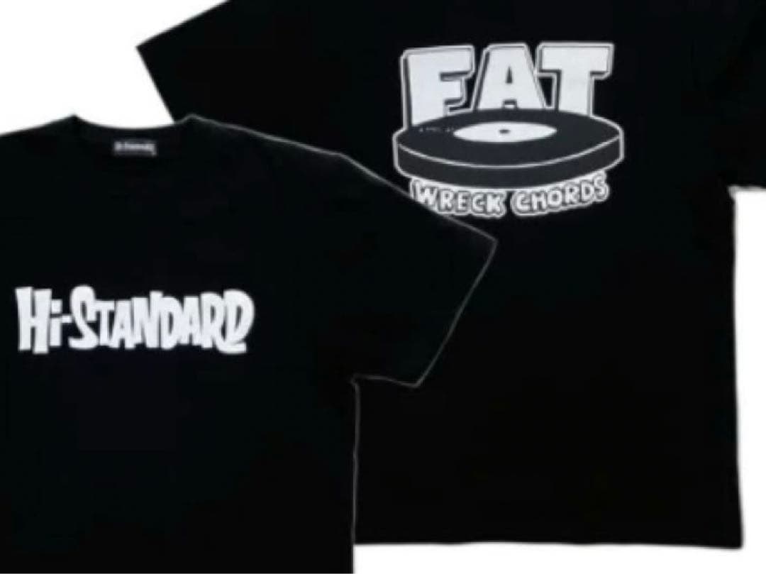 Hi-STANDARD×FAT LOGO Tシャツ2枚セット販売 - メルカリ