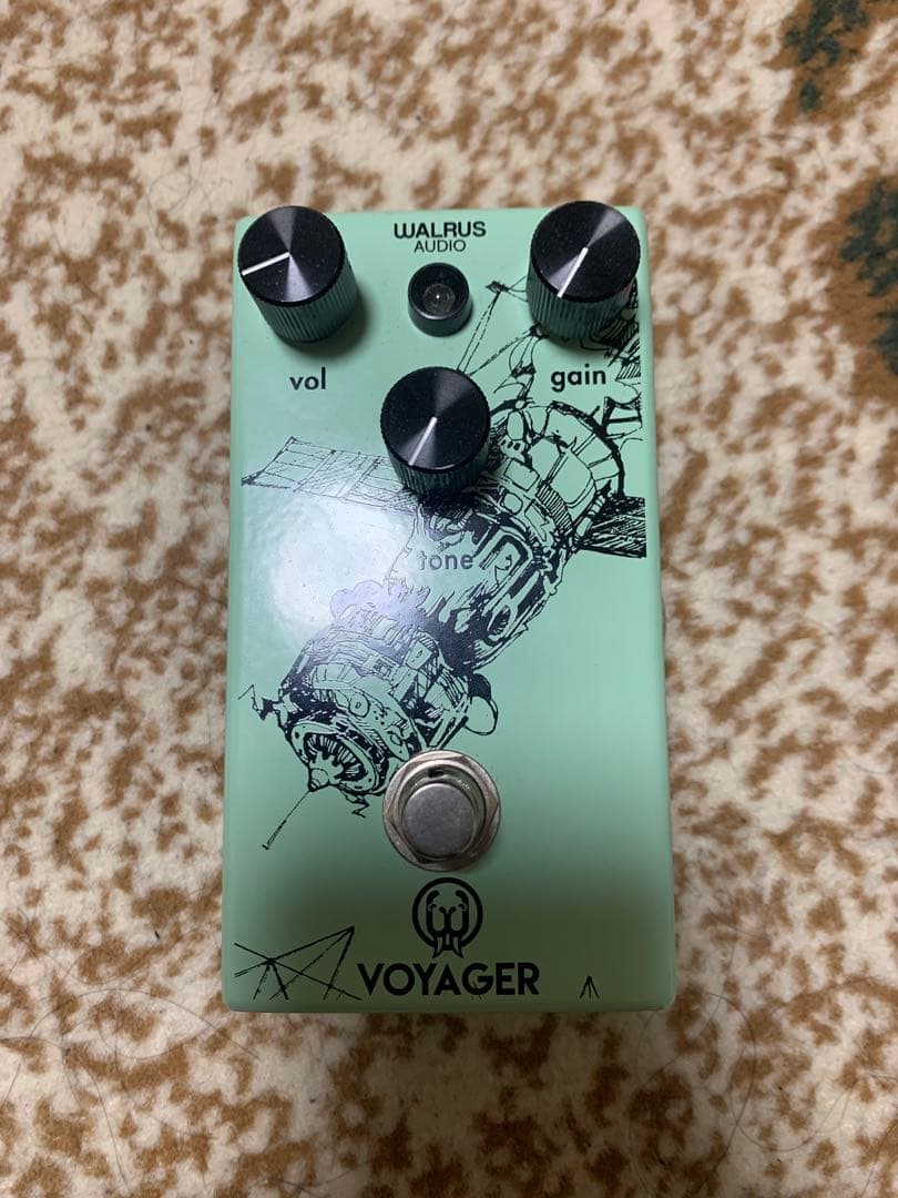 WALRUS AUDIO VOYAGER プリアンプ/オーバードライブ Walrus Audio Voyager MkII Preamp/Overdrive - Black - 810424036543