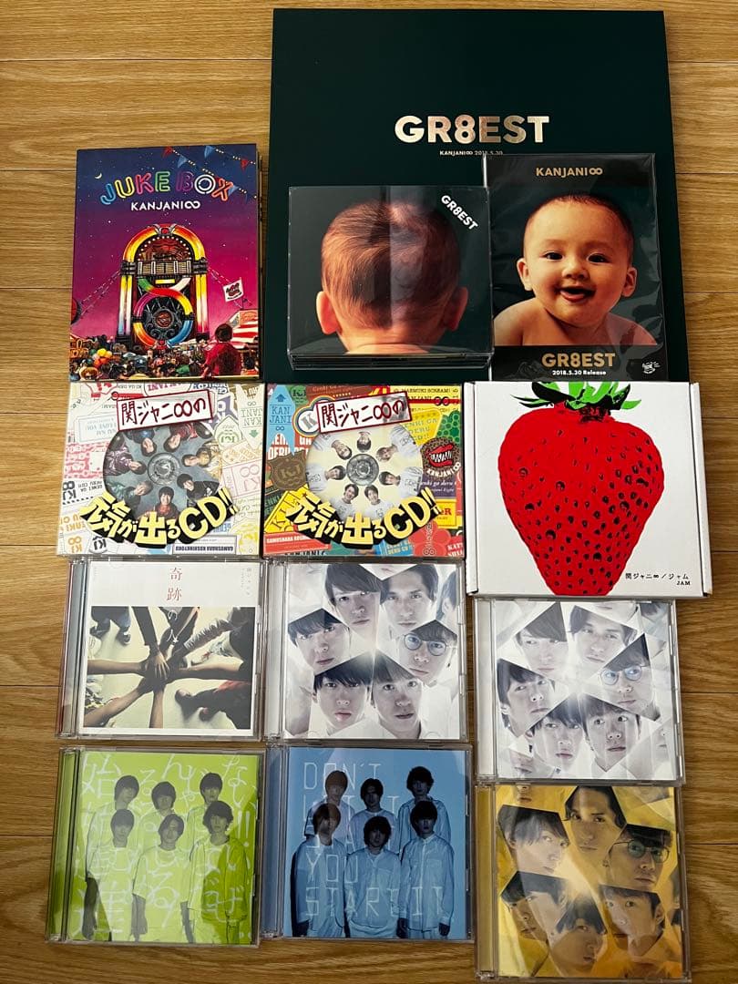 関ジャニ∞(SUPER EIGHT)CD まとめ売り - メルカリ