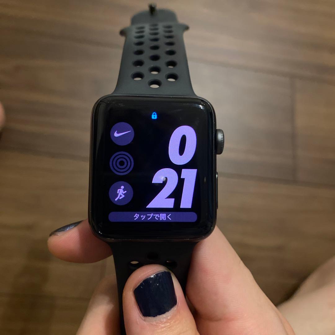 最終値下げ】Apple Watch Nike + Series 3 42mm - メルカリ
