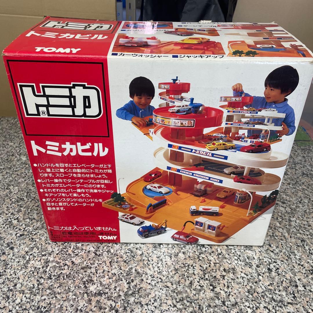 TOMY トミー トミカビル 洗車機 おもちゃ レトロ トミカ 車 小物 格安