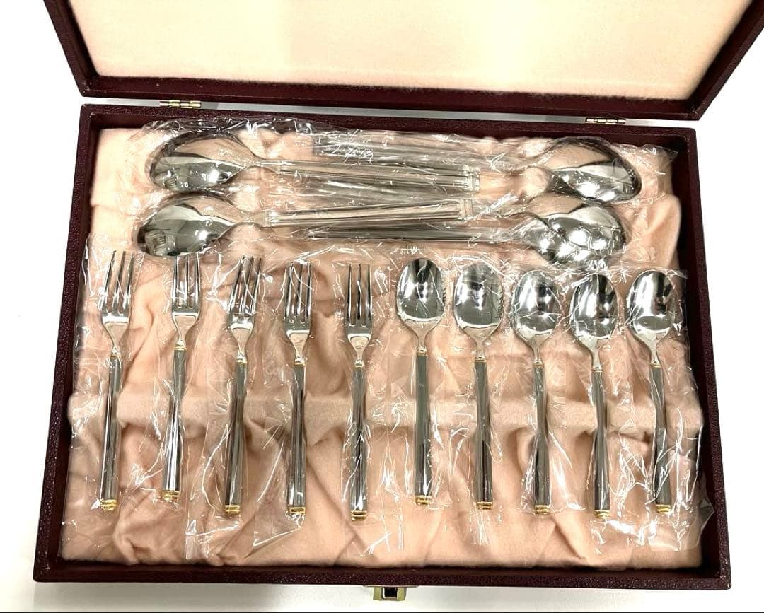 S10-43］マーシャン スカンジナビア カトラリーセット 15本 未使用品