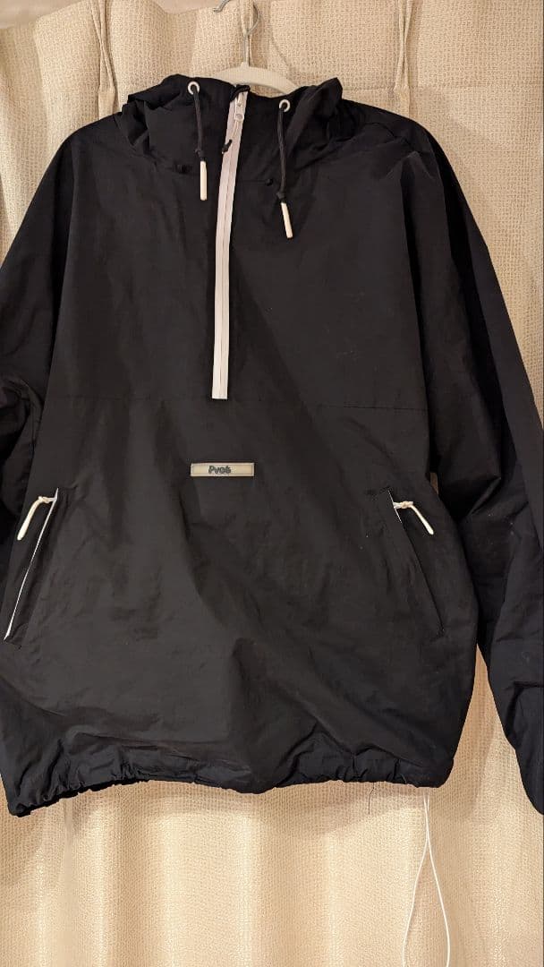Pvot Anorak Premium Nylon Jacket (Black) PVOT ANORAK PREMIUM NYLON