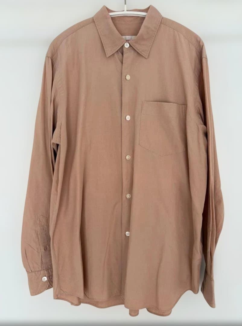 COMOLI シャツ Sand Pink サイズ0 杉咲花 - メルカリ