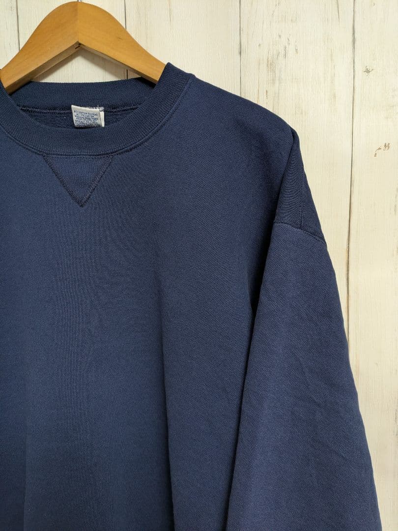 90s USA製 RUSSELL ラッセル 無地スウェット XL 前V m02 - メルカリ