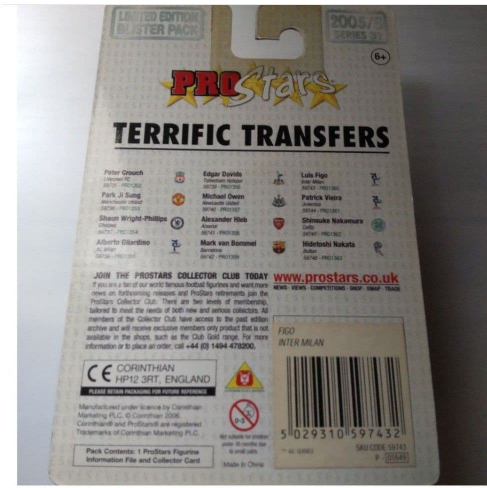 未開封 コリンシアン サッカー インテル フィーゴ - メルカリ