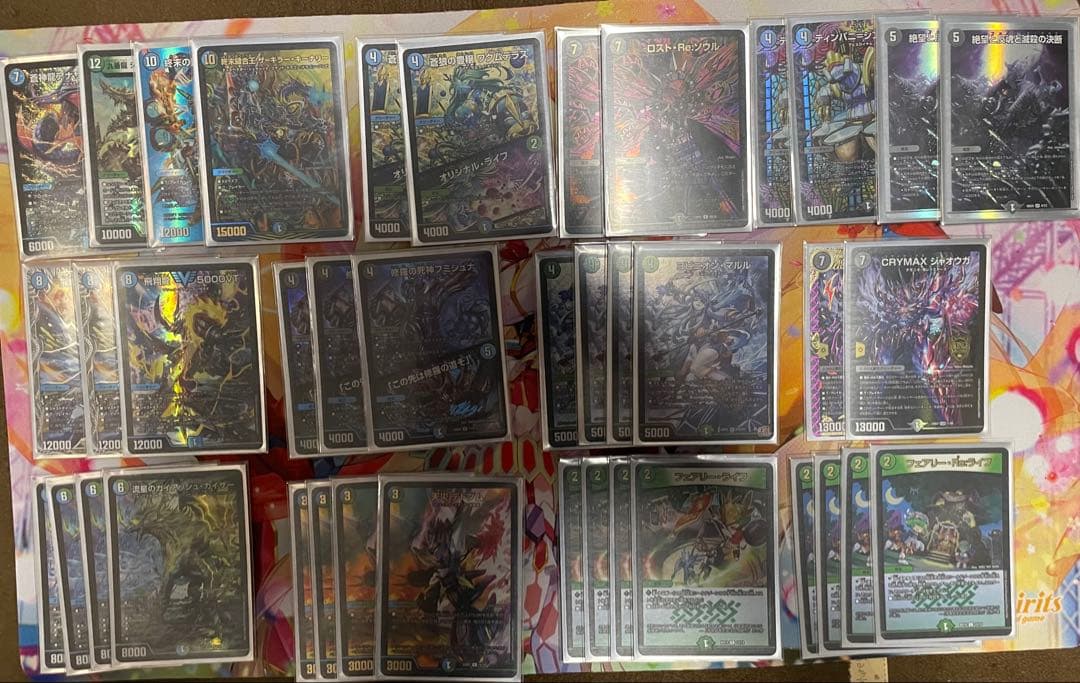 アナカラーマルルデッキ　おまけで差し替え用付き デュエマ アナカラーマルル デッキ 調整パーツ付き - メルカリ