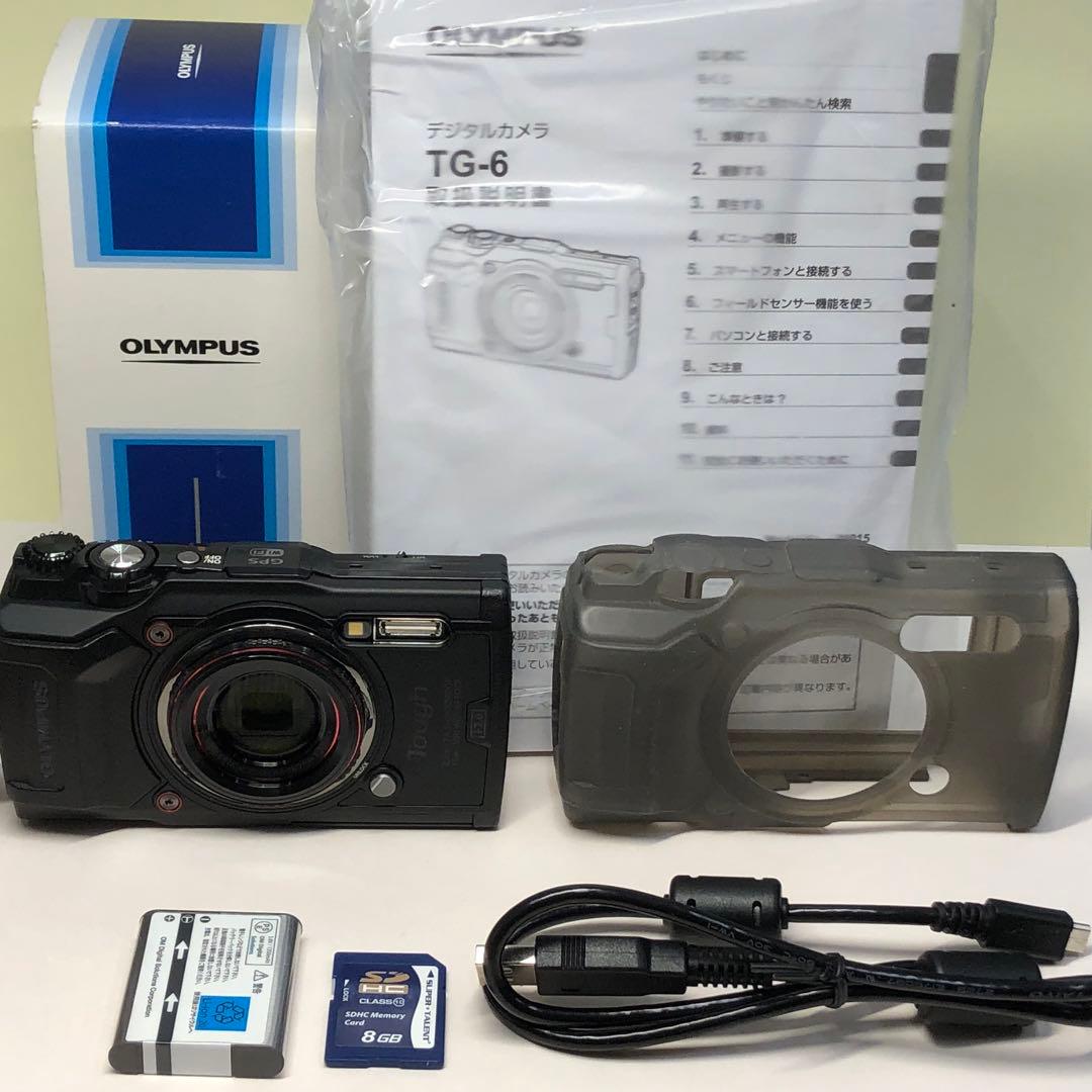 OLYMPUS TG-6 工一郎 デジカメ 『付属品＋SDカード』 ユアサプライムス.com｜052904 オリンパス TG-6 工一郎 法人様専用