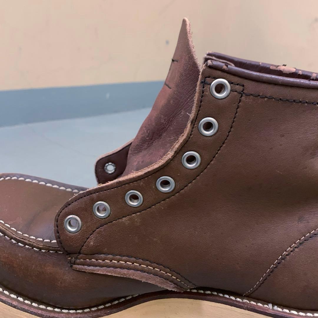 旧羽タグ カカトOK RED WING レッドウィング 8855 茶 7.5E