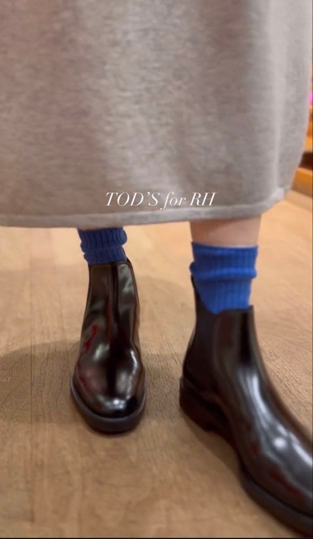 TOD's トッズ ロンハーマン 別注ブーツ - メルカリ