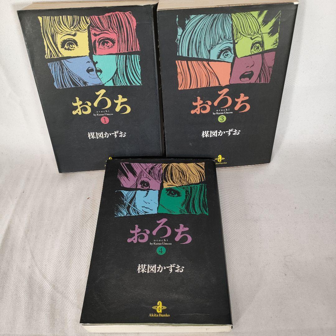 おろち 1~4巻セット (2巻抜け) 楳図かずお 秋田文庫 - メルカリ