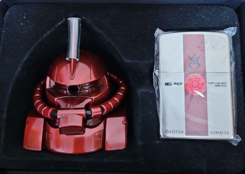 MS-06 ZIPPO HEAD STAND MODEL シャア専用ザク - メルカリ