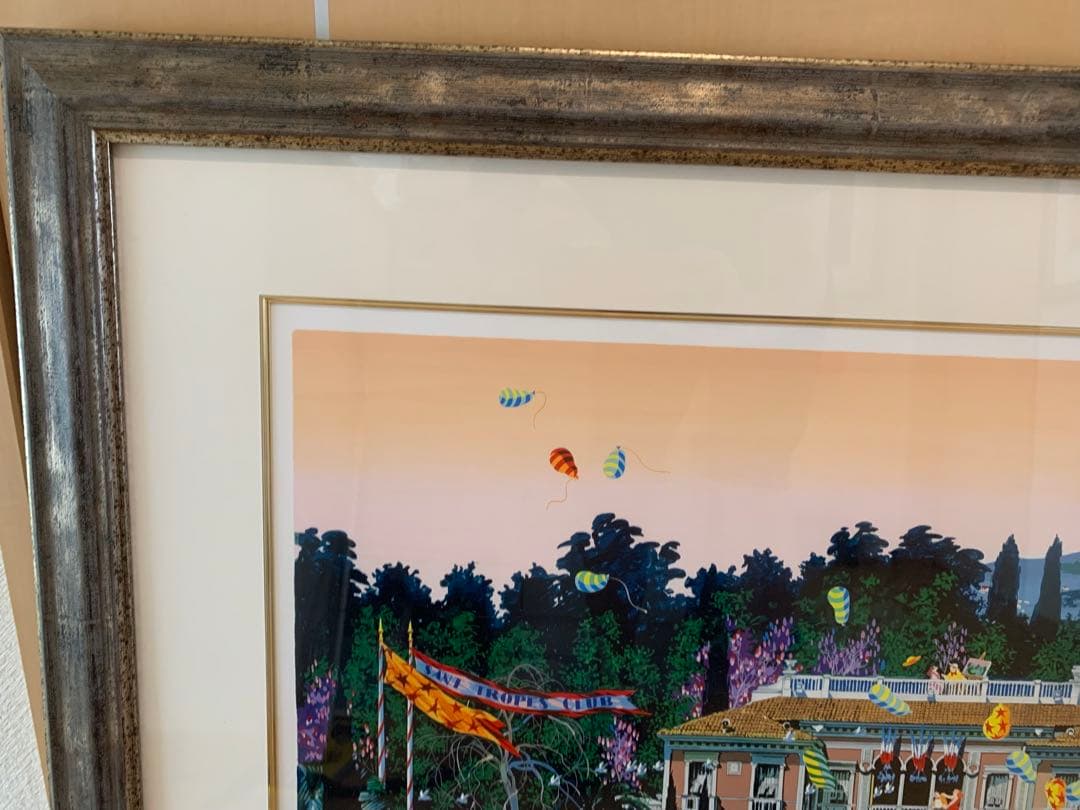 ヒロヤマガタ 絵画 「サントロペの絵画教室」