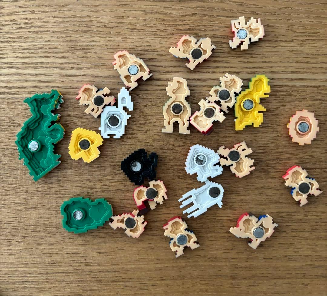 スーパーマリオブラザーズ ステージフィギュア マグネット - メルカリ