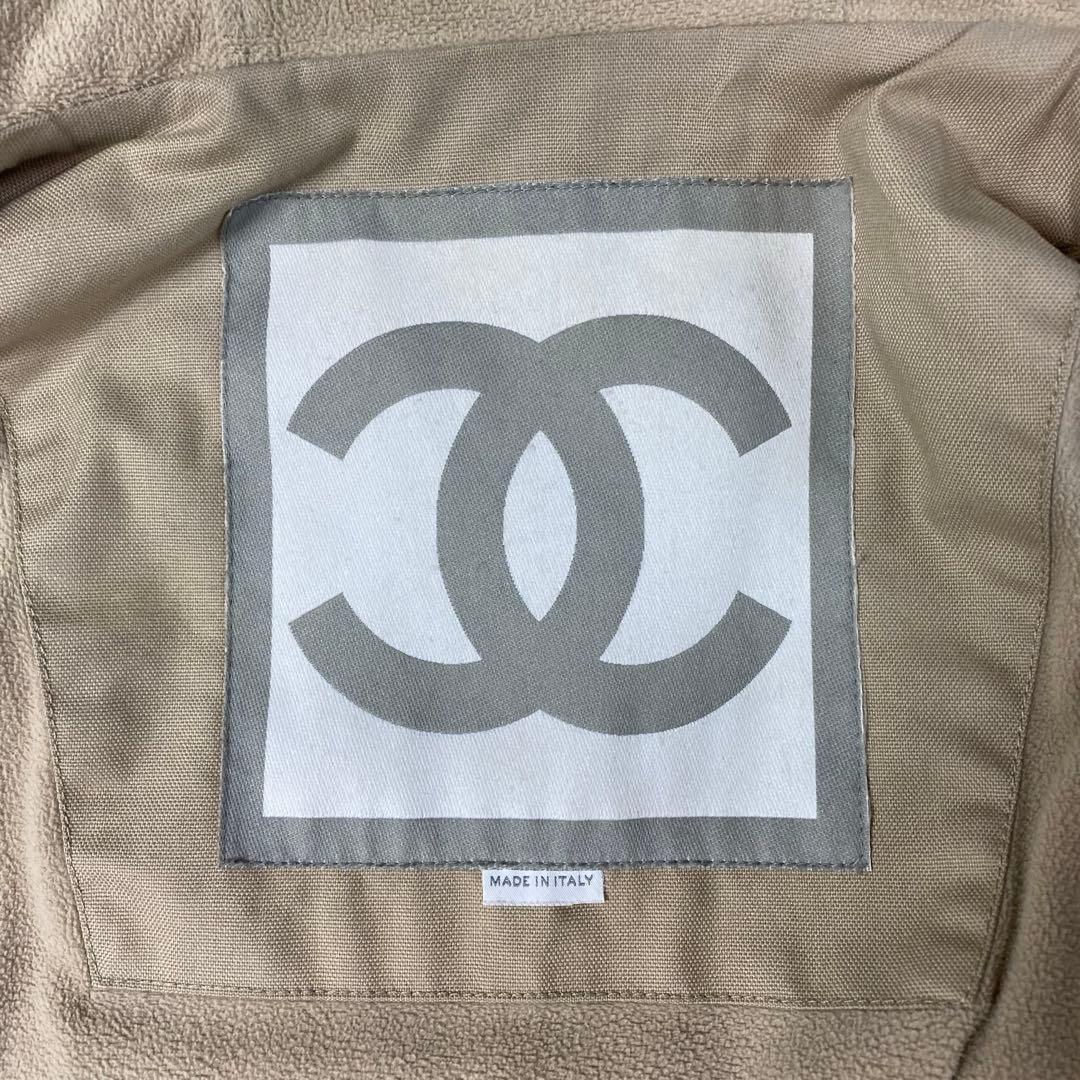 CHANEL シャネル スポーツライン フード モッズコート ココマーク