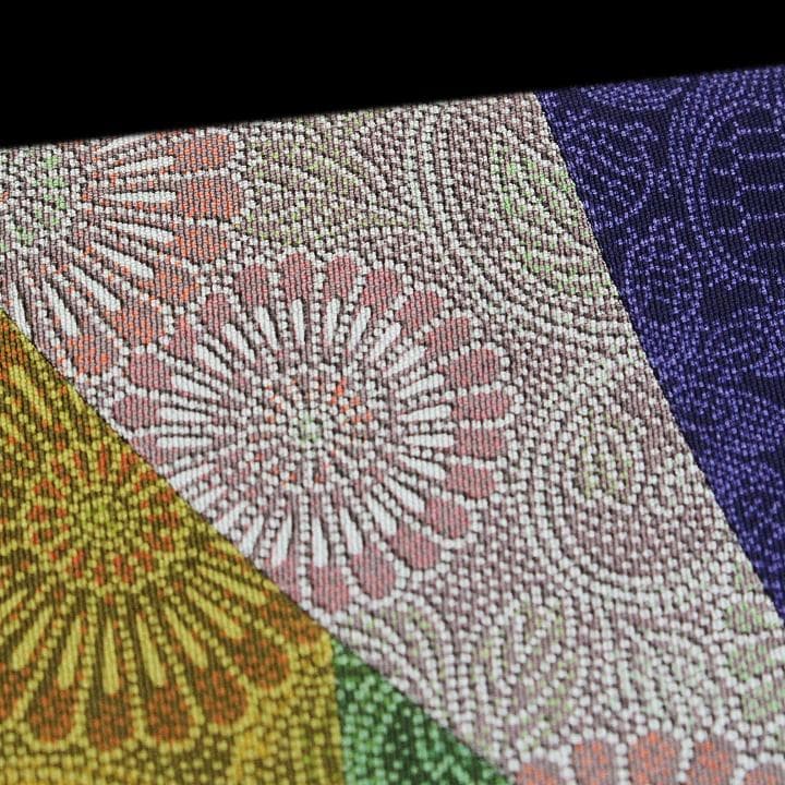 人間国宝【六谷梅軒】 ～伊勢型紙 重要無形文化財保持者～ 美品の袋帯