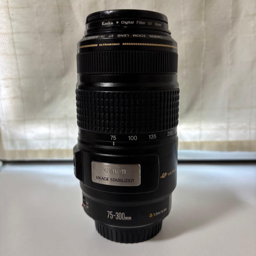 【美品】Canon EF 75-300mm F/4-5.6 IS USM