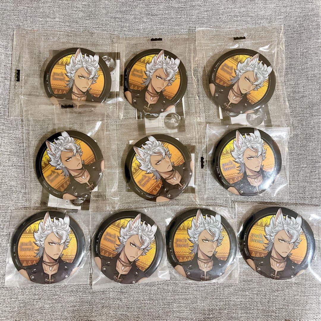 10点セット】ツイステ ジャック 缶バッジ カプ缶 寮服 サバナクロー