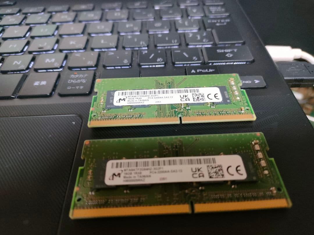 送料無料 PC4-32OO 16GB ２枚　合計32GB Silicon Power（シリコンパワー） DDR4 32GB(16GB×2) デスクトップ用