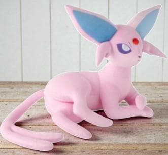 【新品・未使用・未開封】等身大　エーフィ　寝そべり　ぬいぐるみ　ポケモン　特大 ぬいぐるみ 等身大エーフィ 寝そべり ｜【公式】ポケモンセンター