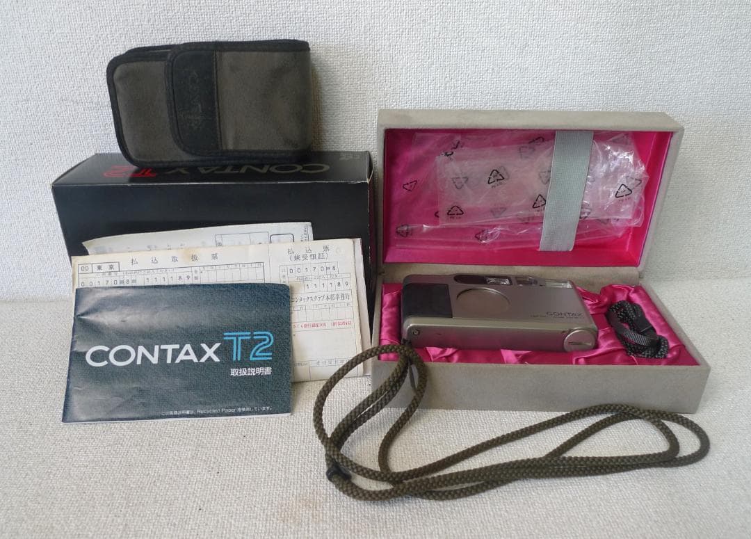 k*7様 CONTAX コンタックス T2 F2.8 コンパクト フィルム カメ U-camera / 外観良好 CONTAX T2 コンタックス 高級コンパクトフィルム