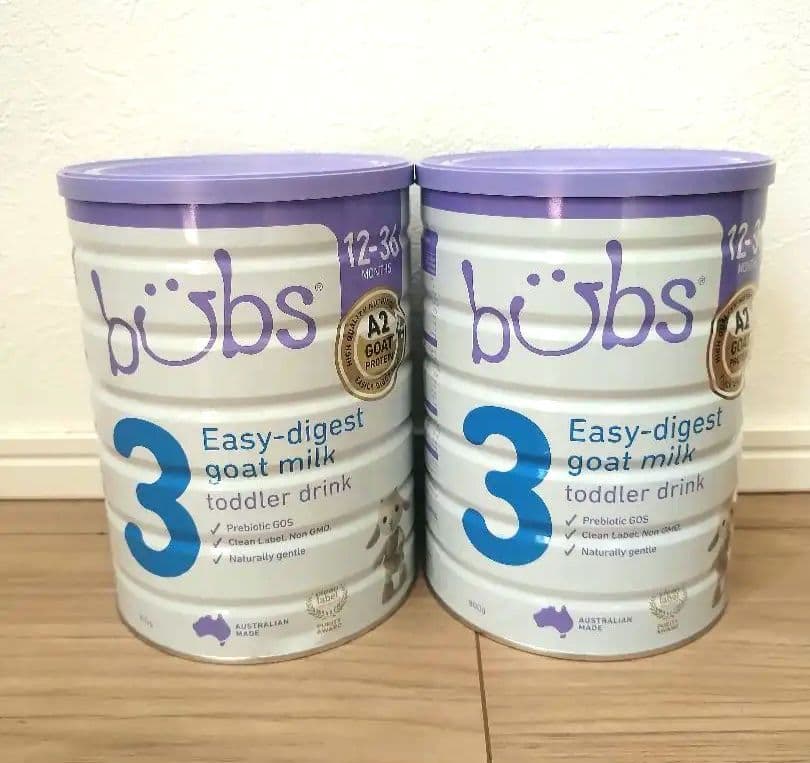 bubs A2ゴートミルク ステップ3 2缶セット　１才〜３才 楽天市場】Bubs（バブズ）A2 ヤギミルク・山羊・ゴート粉ミルク