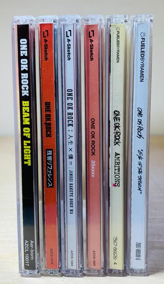 ONE OK ROCK CD アルバム 6枚 セット - メルカリ