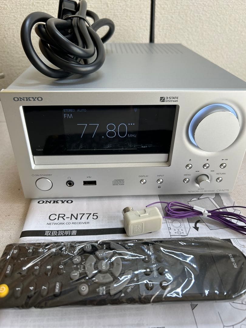 X14 ONKYO CR-N775 (S) ハイレゾネットワークCDレシーバー X14 ONKYO CR-N775 (S) ハイレゾネットワークCDレシーバー