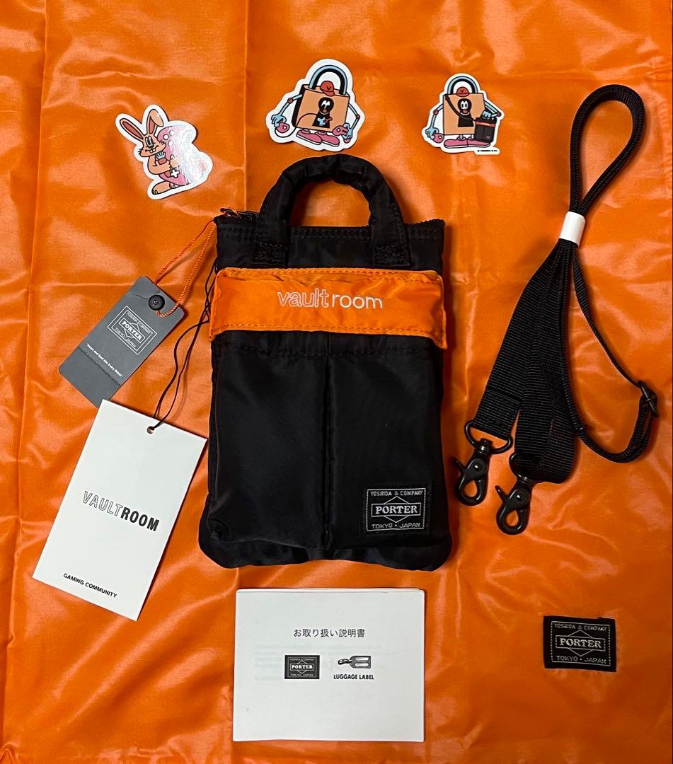 【未使用】Vaultroom × PORTERコラボ ゲーミングショルダーポーチ vaultroom × PORTER GAMING SHOULDER POUCH / BLK – VAULTROOM