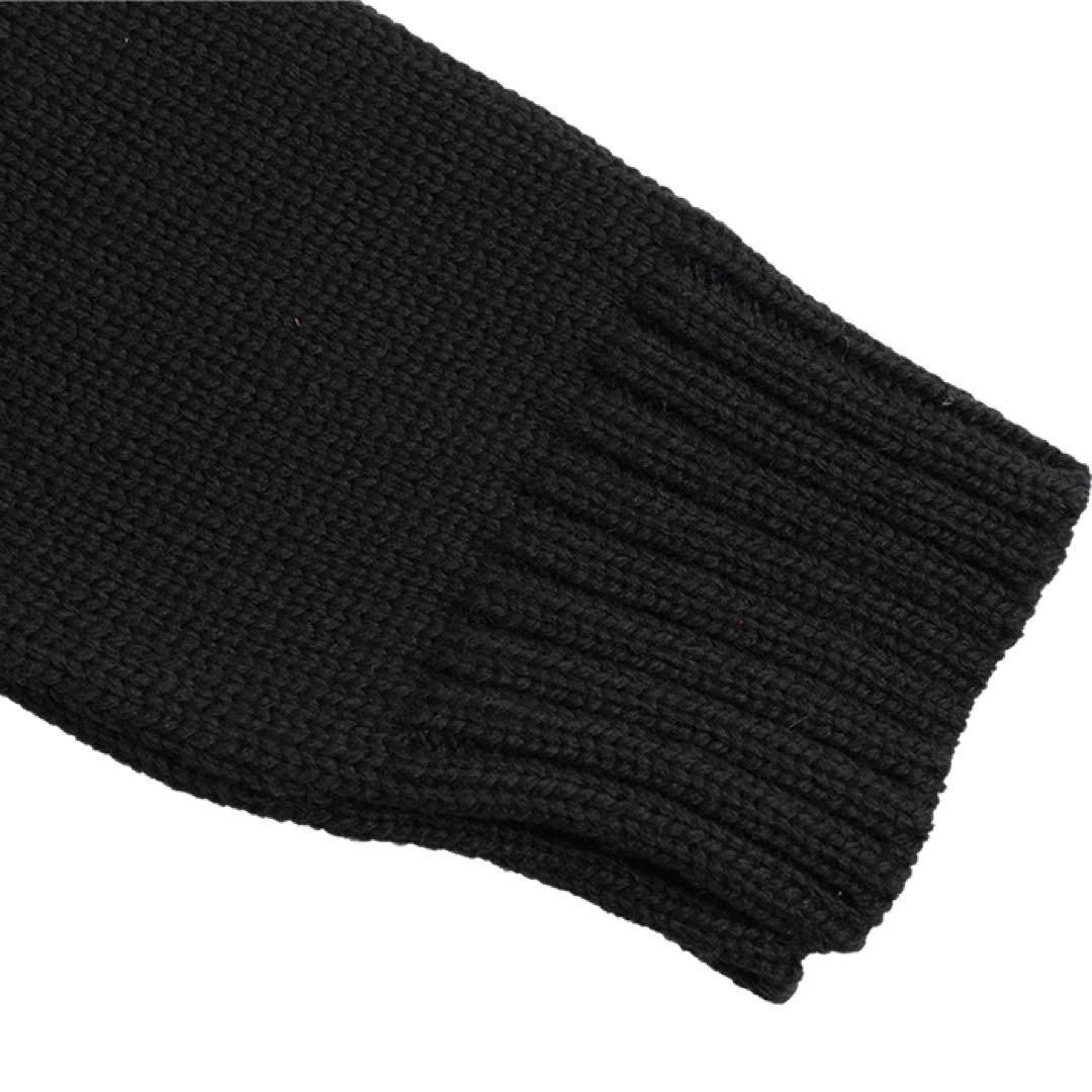 激レア ルイスレザー フィッシャーマンニット 38 ライダースジャケット