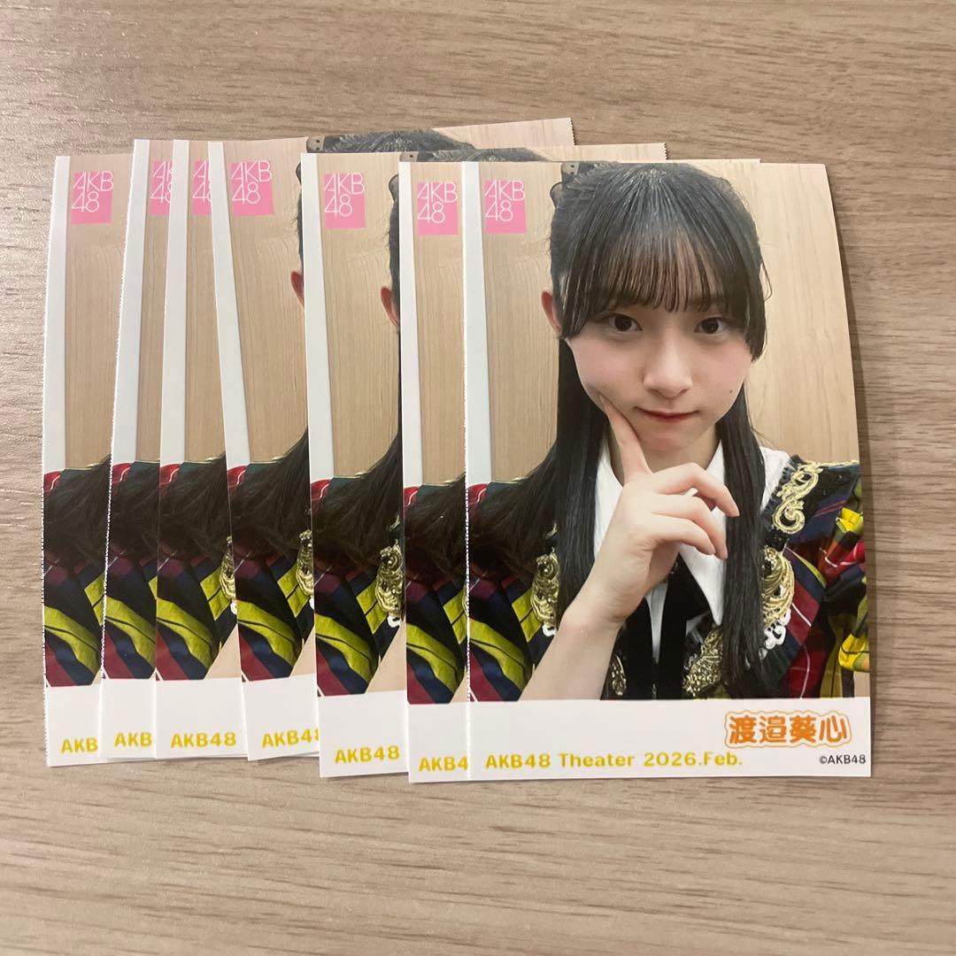 AKB48劇場 ガラポン チェキ風生写真 渡邉葵心 - メルカリ