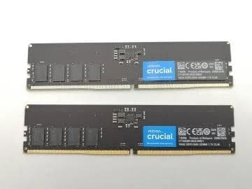Crucial 32GB DDR5 4800MHz メモリー Crucial 32GB DDR5 RAM, 5600MHz (or 5200MHz or 4800MHz) Desktop