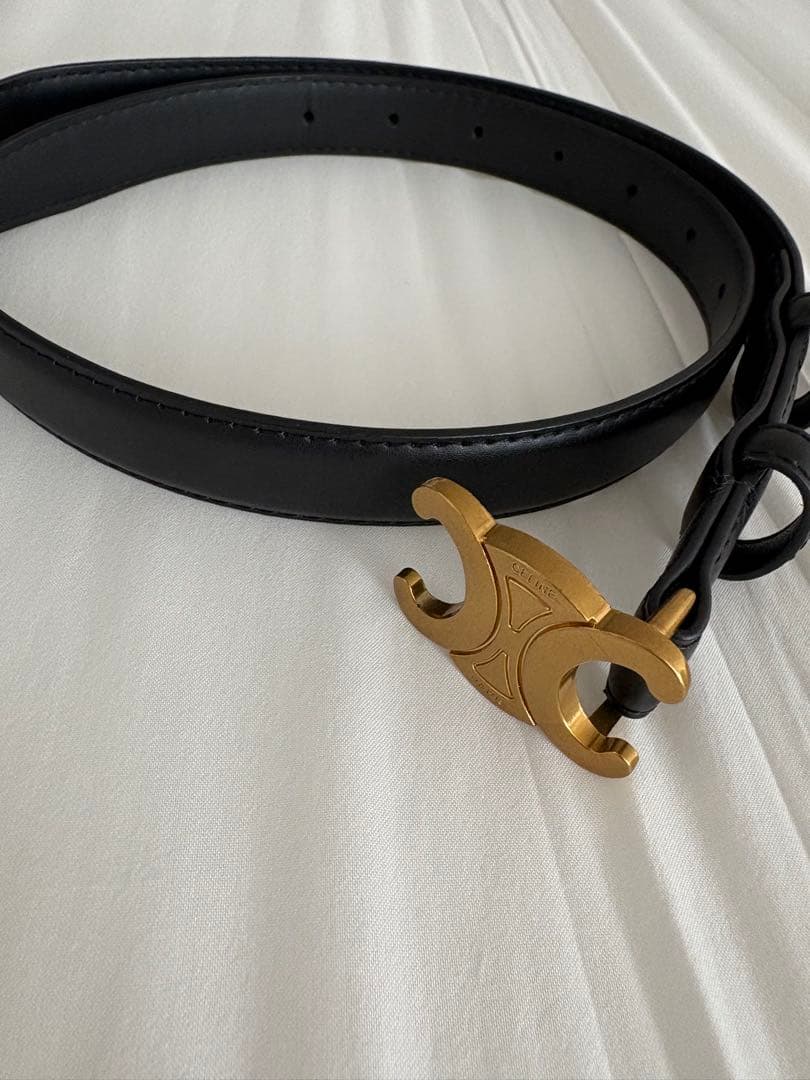 CELINE ブラックベルト 楽天市場】セリーヌ CELINE ベルト スケーターベルト ブラック メンズ
