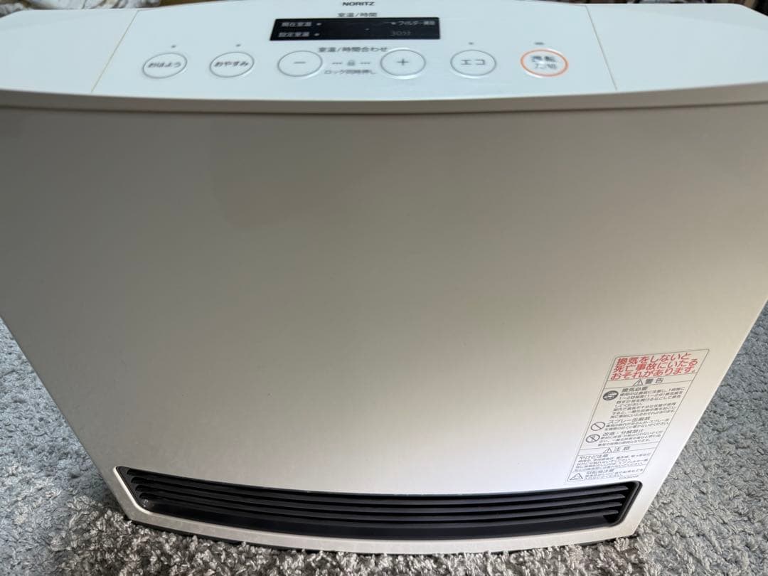【美品】GFH-4003S-W5 LPガスファンヒーター ワンタッチホース付き Yahoo!オークション -「ノーリツ ガスファンヒーター gfh-4003s-w5」の