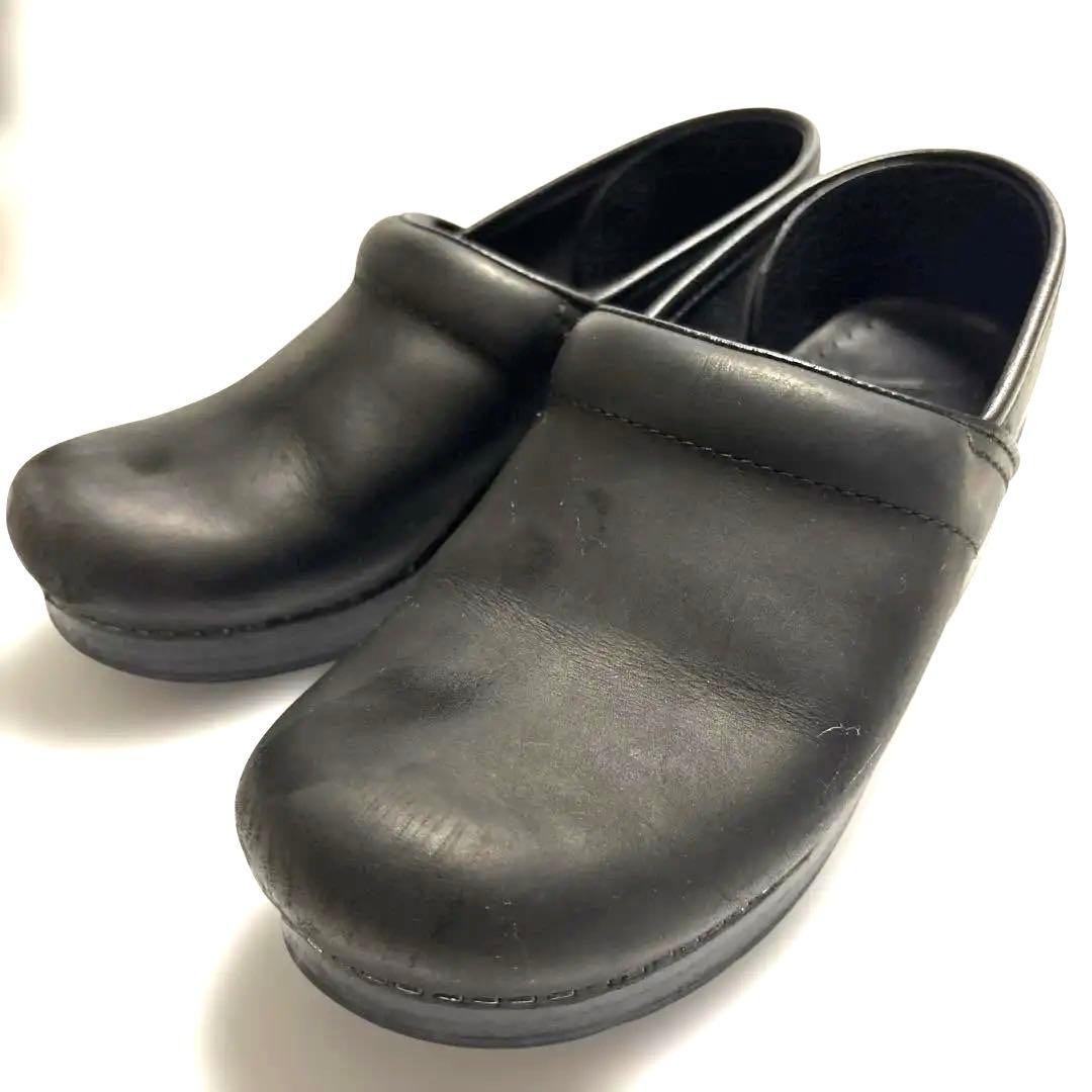 定番】dansko ダンスコ プロフェッショナル オイルドレザー ブラック38