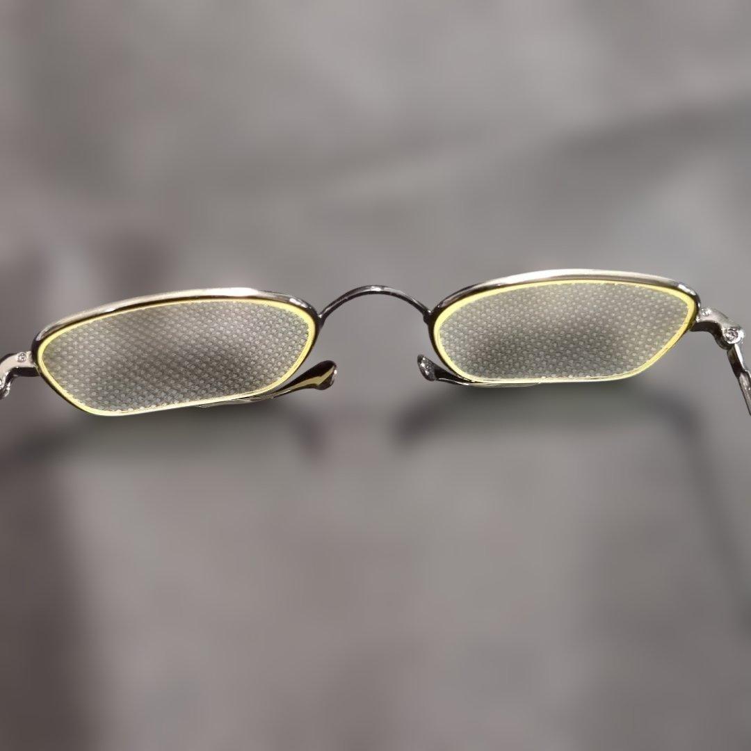 G.B.Gafas メガネ ヴィンテージ シルバー