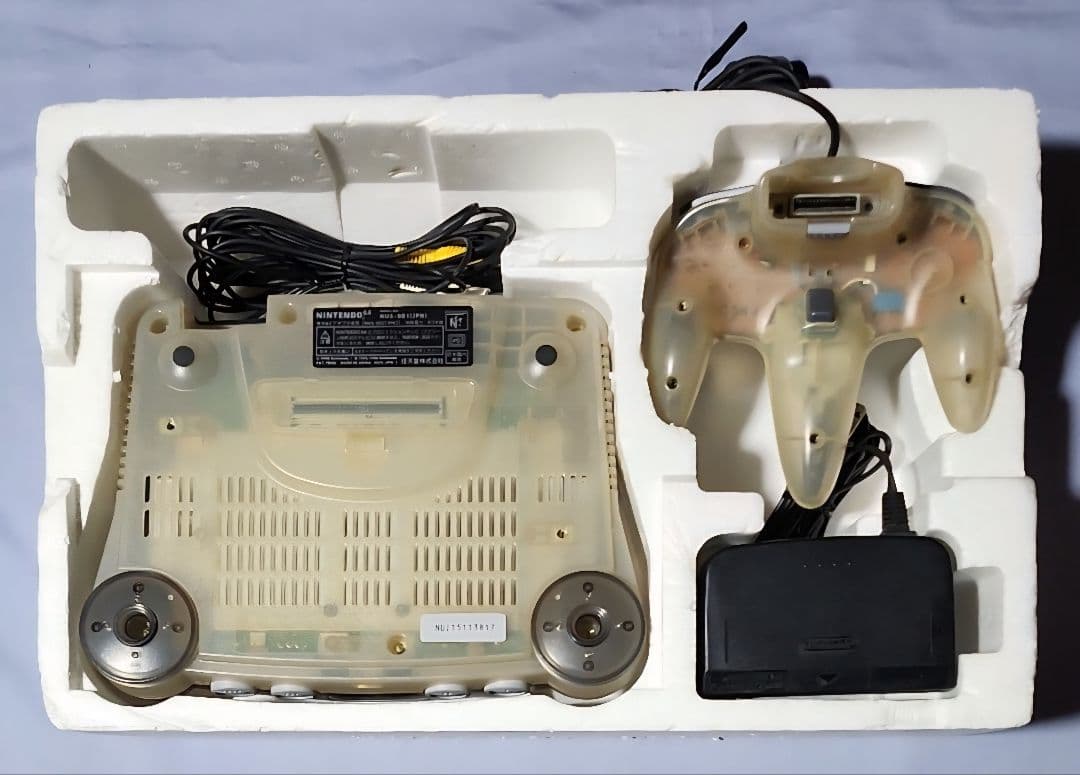 ニンテンドー64 クリアグレー本体一式 ジャスコ限定 希少レア - メルカリ