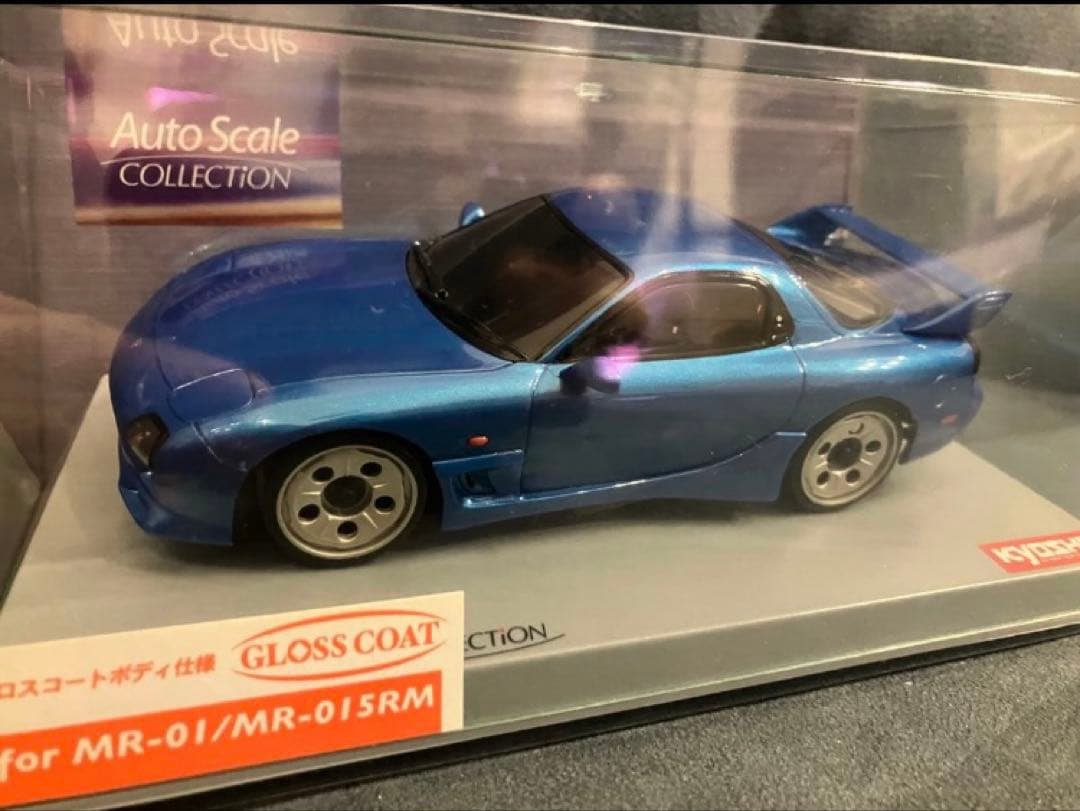 京商ミニッツ オートスケール マツダ RX-7 FD3S ブルーメタリック