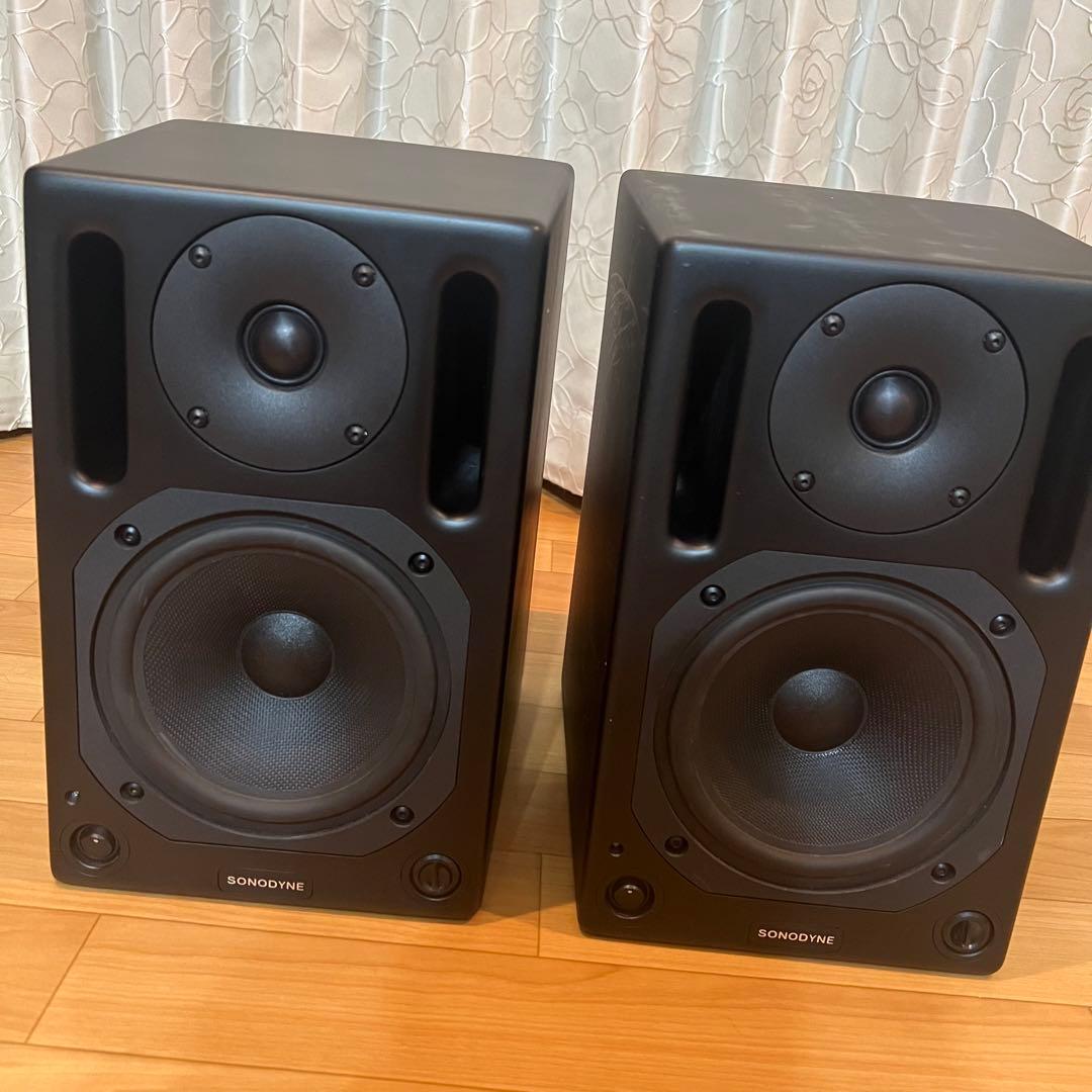 【田中】SONODYNE / SM-100j (アクティブスピーカーペア) DAC内蔵アクティブスピーカー（ペア） A80 [ハイレゾ対応 /Bluetooth