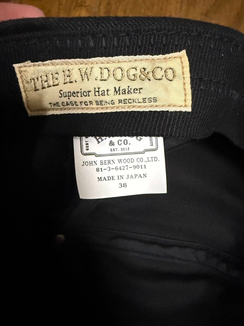 THE H.W.DOG&CO. トラッカーキャップ