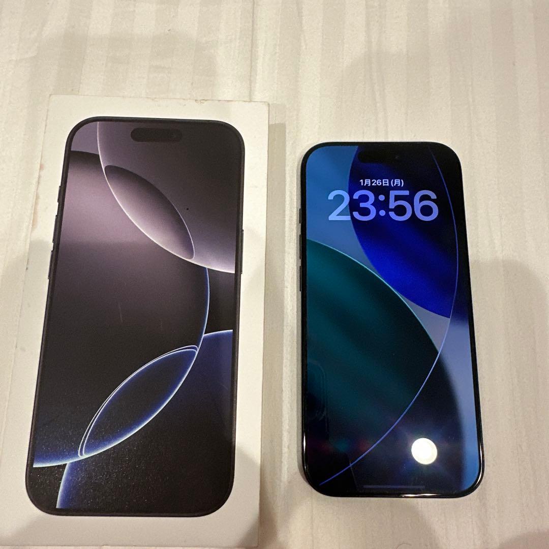 iPhone16pro 128GB ブラックチタニウム iPhone 16 Pro 128GB Black Titanium | Cellcom