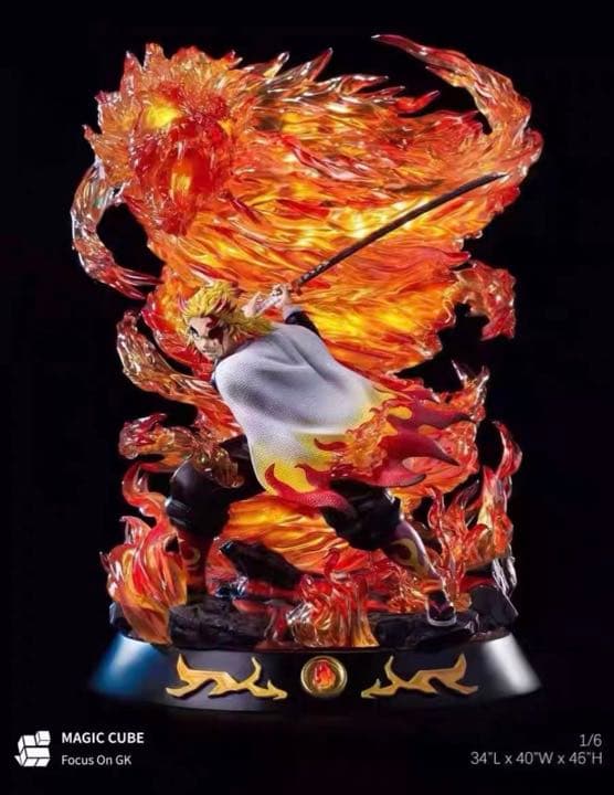 鬼滅の刃 炎柱 煉獄杏寿郎 フィギュア ガレージキット - メルカリ