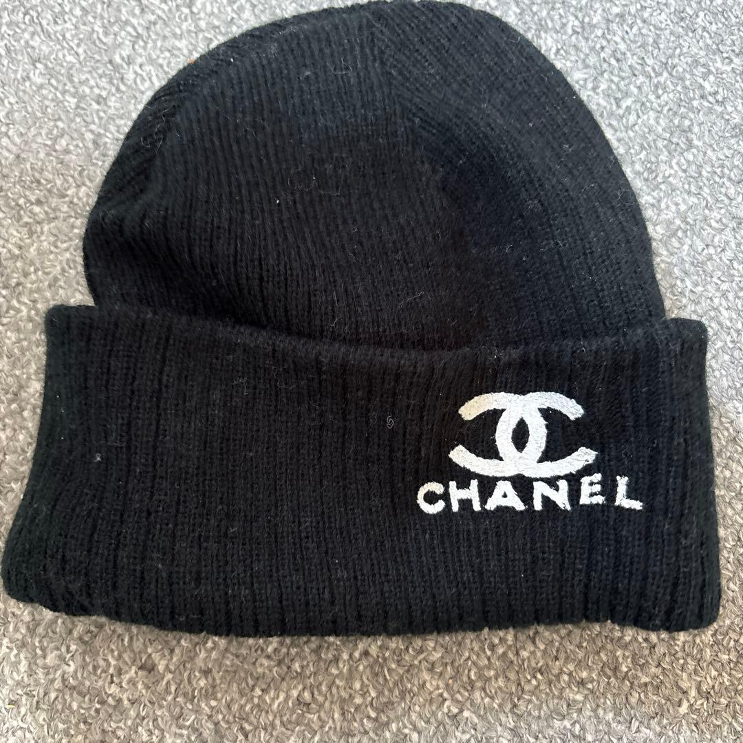 CHANEL ブラック ニット帽 楽天市場】CHANEL シャネル ニット帽 AAB254 B21462 レディース
