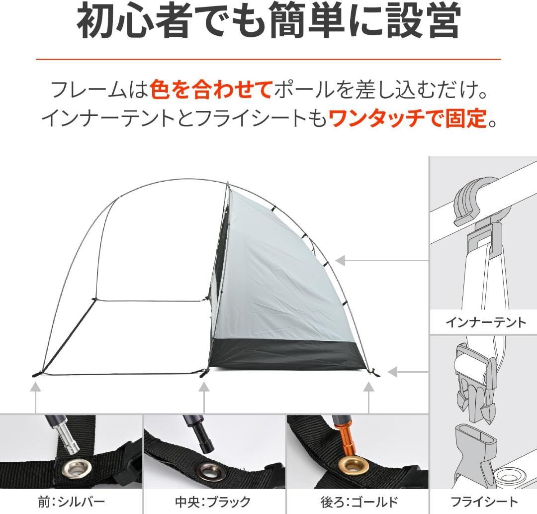 使用2回 焚火無 マエヒロドームプラス＆グランドシート付（注意：初期ペグ