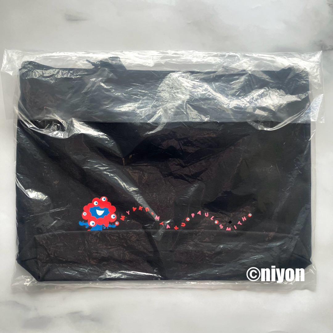 希少品 ミャクミャク ポールスミス コラボ トートバッグ ブラック 大阪