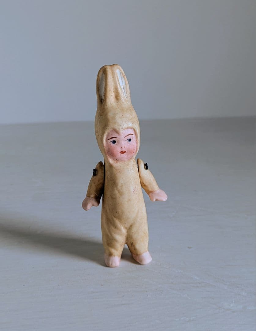 ドイツ　アンティーク　ドール　イースターバニー アンティーク ビスクドール | ドイツ Hertwig & Co. ヘルトヴィヒ
